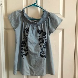 Off the shoulder top